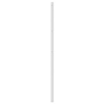vidaXL Tăblie de pat metalică, alb, 80 cm vidaXL Tăblie de pat metalică, alb, 80 cm
