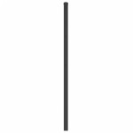 vidaXL Tăblie de pat metalică, negru, 107 cm vidaXL Tăblie de pat metalică, negru, 107 cm