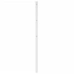 vidaXL Tăblie de pat metalică, alb, 80 cm vidaXL Tăblie de pat metalică, alb, 80 cm