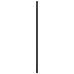 vidaXL Tăblie de pat metalică, negru, 150 cm vidaXL Tăblie de pat metalică, negru, 150 cm