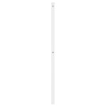 vidaXL Tăblie de pat metalică, alb, 80 cm vidaXL Tăblie de pat metalică, alb, 80 cm