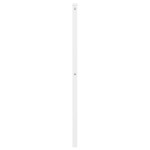 vidaXL Tăblie de pat metalică, alb, 200 cm vidaXL Tăblie de pat metalică, alb, 200 cm