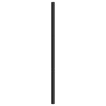 vidaXL Tăblie de pat metalică, negru, 75 cm