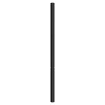 vidaXL Tăblie de pat metalică, negru, 140 cm