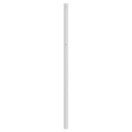 vidaXL Tăblie de pat metalică, alb, 80 cm vidaXL Tăblie de pat metalică, alb, 80 cm