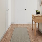 vidaXL Covor traversă aspect sisal, gri taupe, 50x200 cm vidaXL Covor traversă aspect sisal, gri taupe, 50x200 cm