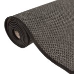 vidaXL Covor traversă aspect sisal, antracit, 80x200 cm vidaXL Covor traversă aspect sisal, antracit, 80x200 cm
