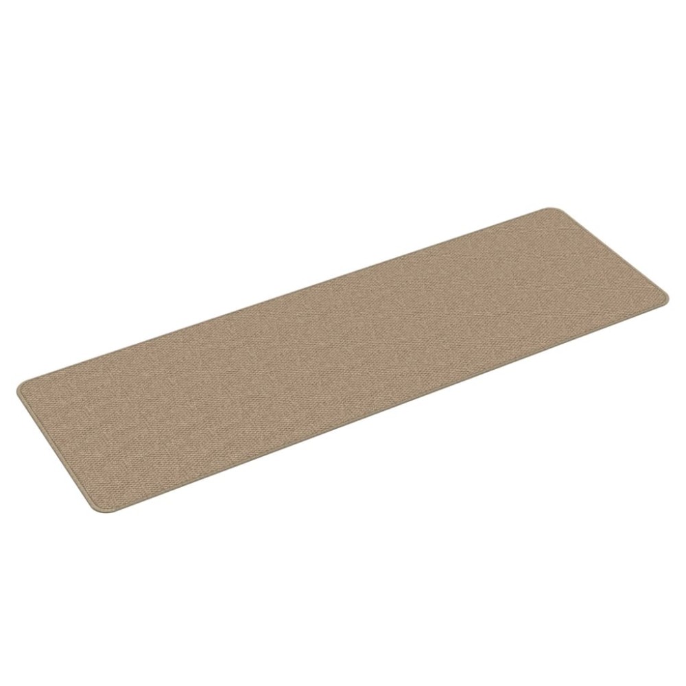 vidaXL Covor traversă aspect sisal, nisipiu, 50x150 cm