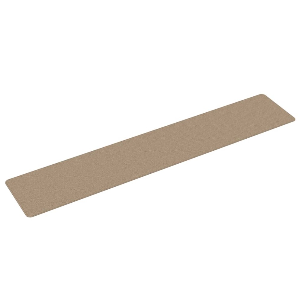 vidaXL Covor traversă aspect sisal, nisipiu, 50x250 cm