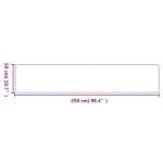 vidaXL Covor traversă aspect sisal, nisipiu, 50x250 cm vidaXL Covor traversă aspect sisal, nisipiu, 50x250 cm