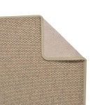 vidaXL Covor traversă aspect sisal, nisipiu, 80x200 cm vidaXL Covor traversă aspect sisal, nisipiu, 80x200 cm