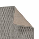 vidaXL Covor traversă cu aspect sisal, argintiu, 50x100 cm