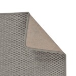 vidaXL Covor traversă cu aspect sisal, argintiu, 80x150 cm vidaXL Covor traversă cu aspect sisal, argintiu, 80x150 cm