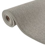 vidaXL Covor traversă cu aspect sisal, argintiu, 80x300 cm vidaXL Covor traversă cu aspect sisal, argintiu, 80x300 cm