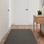 vidaXL Covor traversă, antracit, 80x180 cm vidaXL Covor traversă, antracit, 80x180 cm