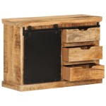 vidaXL Dulap, 80x30x55 cm, lemn masiv de mango brut vidaXL Dulap, 80x30x55 cm, lemn masiv de mango brut