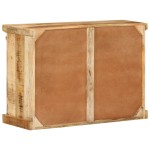 vidaXL Dulap, 80x30x55 cm, lemn masiv de mango brut vidaXL Dulap, 80x30x55 cm, lemn masiv de mango brut