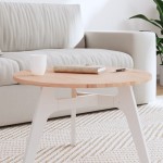 vidaXL Blat de masă rotund, Ø60x1,5 cm, lemn masiv de fag vidaXL Blat de masă rotund, Ø60x1,5 cm, lemn masiv de fag