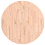 vidaXL Blat de masă rotund, Ø90x1,5 cm, lemn masiv de fag vidaXL Blat de masă rotund, Ø90x1,5 cm, lemn masiv de fag