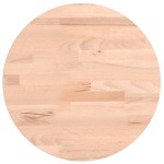 vidaXL Blat de masă rotund, Ø30x2,5 cm, lemn masiv de fag vidaXL Blat de masă rotund, Ø30x2,5 cm, lemn masiv de fag