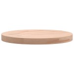 vidaXL Blat de masă rotund, Ø30x2,5 cm, lemn masiv de fag vidaXL Blat de masă rotund, Ø30x2,5 cm, lemn masiv de fag