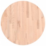 vidaXL Blat de masă rotund, Ø60x2,5 cm, lemn masiv de fag vidaXL Blat de masă rotund, Ø60x2,5 cm, lemn masiv de fag