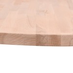 vidaXL Blat de masă rotund, Ø30x4 cm, lemn masiv de fag vidaXL Blat de masă rotund, Ø30x4 cm, lemn masiv de fag