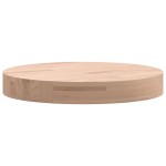 vidaXL Blat de masă rotund, Ø30x4 cm, lemn masiv de fag vidaXL Blat de masă rotund, Ø30x4 cm, lemn masiv de fag