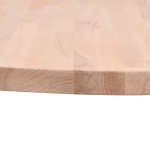 vidaXL Blat de masă rotund, Ø40x4 cm, lemn masiv de fag vidaXL Blat de masă rotund, Ø40x4 cm, lemn masiv de fag