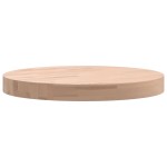 vidaXL Blat de masă rotund, Ø40x4 cm, lemn masiv de fag vidaXL Blat de masă rotund, Ø40x4 cm, lemn masiv de fag