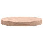vidaXL Blat de masă rotund, Ø40x4 cm, lemn masiv de fag vidaXL Blat de masă rotund, Ø40x4 cm, lemn masiv de fag