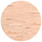 vidaXL Blat de masă rotund, Ø50x4 cm, lemn masiv de fag vidaXL Blat de masă rotund, Ø50x4 cm, lemn masiv de fag