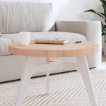 vidaXL Blat de masă rotund, Ø60x4 cm, lemn masiv de fag vidaXL Blat de masă rotund, Ø60x4 cm, lemn masiv de fag