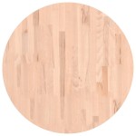vidaXL Blat de masă rotund, Ø70x4 cm, lemn masiv de fag vidaXL Blat de masă rotund, Ø70x4 cm, lemn masiv de fag