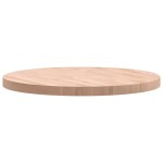 vidaXL Blat de masă rotund, Ø70x4 cm, lemn masiv de fag vidaXL Blat de masă rotund, Ø70x4 cm, lemn masiv de fag