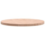 vidaXL Blat de masă rotund, Ø80x4 cm, lemn masiv de fag vidaXL Blat de masă rotund, Ø80x4 cm, lemn masiv de fag