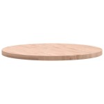 vidaXL Blat de masă rotund, Ø90x4 cm, lemn masiv de fag vidaXL Blat de masă rotund, Ø90x4 cm, lemn masiv de fag