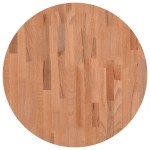 vidaXL Blat de masă rotund, Ø60x1,5 cm, lemn masiv de fag vidaXL Blat de masă rotund, Ø60x1,5 cm, lemn masiv de fag