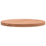 vidaXL Blat de masă rotund, Ø40x2,5 cm, lemn masiv de fag vidaXL Blat de masă rotund, Ø40x2,5 cm, lemn masiv de fag