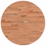 vidaXL Blat de masă rotund, Ø50x2,5 cm, lemn masiv de fag vidaXL Blat de masă rotund, Ø50x2,5 cm, lemn masiv de fag