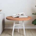 vidaXL Blat de masă rotund, Ø50x2,5 cm, lemn masiv de fag vidaXL Blat de masă rotund, Ø50x2,5 cm, lemn masiv de fag