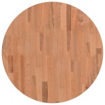 vidaXL Blat de masă rotund, Ø60x2,5 cm, lemn masiv de fag