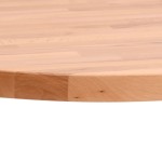 vidaXL Blat de masă rotund, Ø30x4 cm, lemn masiv de fag vidaXL Blat de masă rotund, Ø30x4 cm, lemn masiv de fag