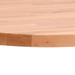 vidaXL Blat de masă rotund, Ø40x4 cm, lemn masiv de fag vidaXL Blat de masă rotund, Ø40x4 cm, lemn masiv de fag