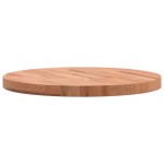 vidaXL Blat de masă rotund, Ø60x4 cm, lemn masiv de fag vidaXL Blat de masă rotund, Ø60x4 cm, lemn masiv de fag