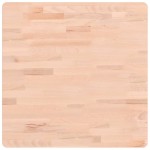 vidaXL Blat de masă pătrat, 60x60x1,5 cm, lemn masiv de fag
