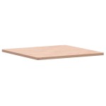 vidaXL Blat de masă pătrat, 80x80x2,5 cm, lemn masiv de fag