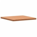 vidaXL Blat de masă pătrat, 50x50x2,5 cm, lemn masiv de fag