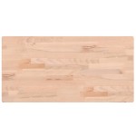 vidaXL Blat de baie, 80x40x2,5 cm, lemn masiv de fag vidaXL Blat de baie, 80x40x2,5 cm, lemn masiv de fag