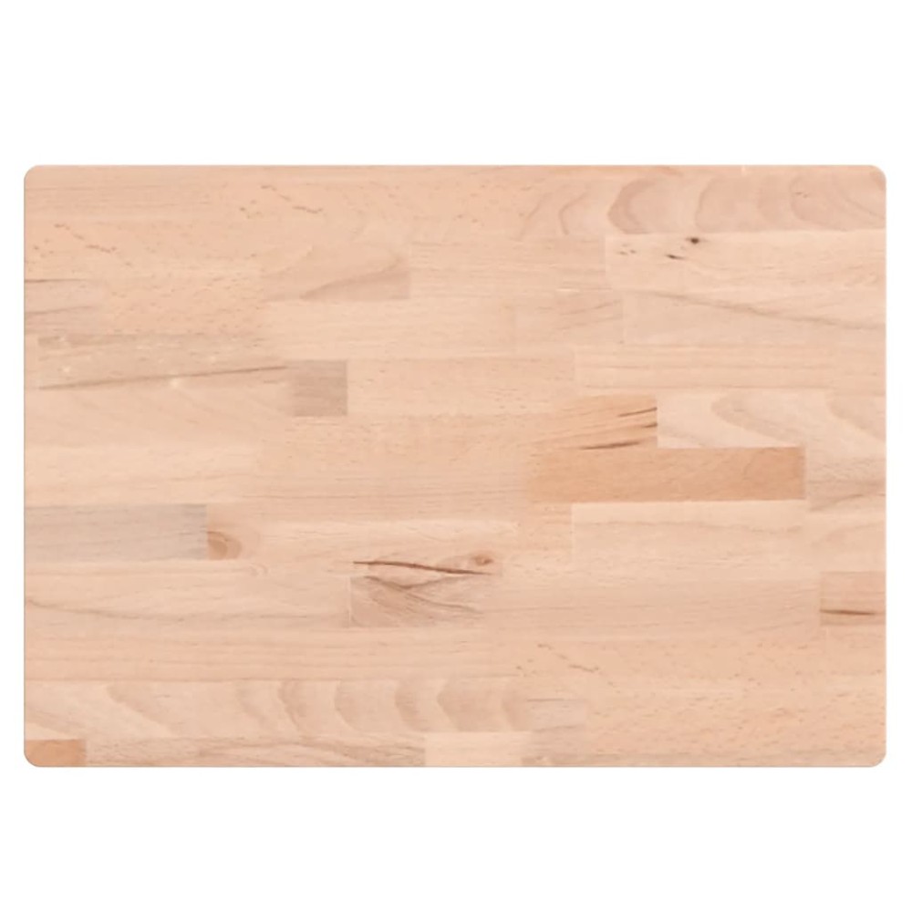 vidaXL Fund de tocat, 50x35x4 cm, lemn masiv de fag